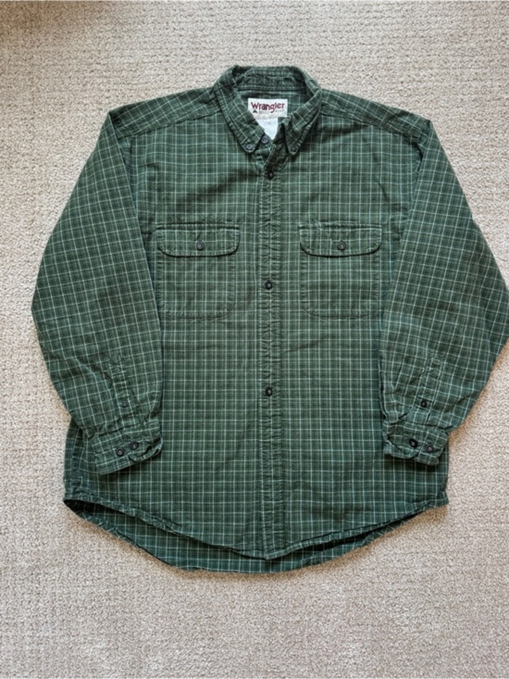 Wrangler Rugged Wear button down